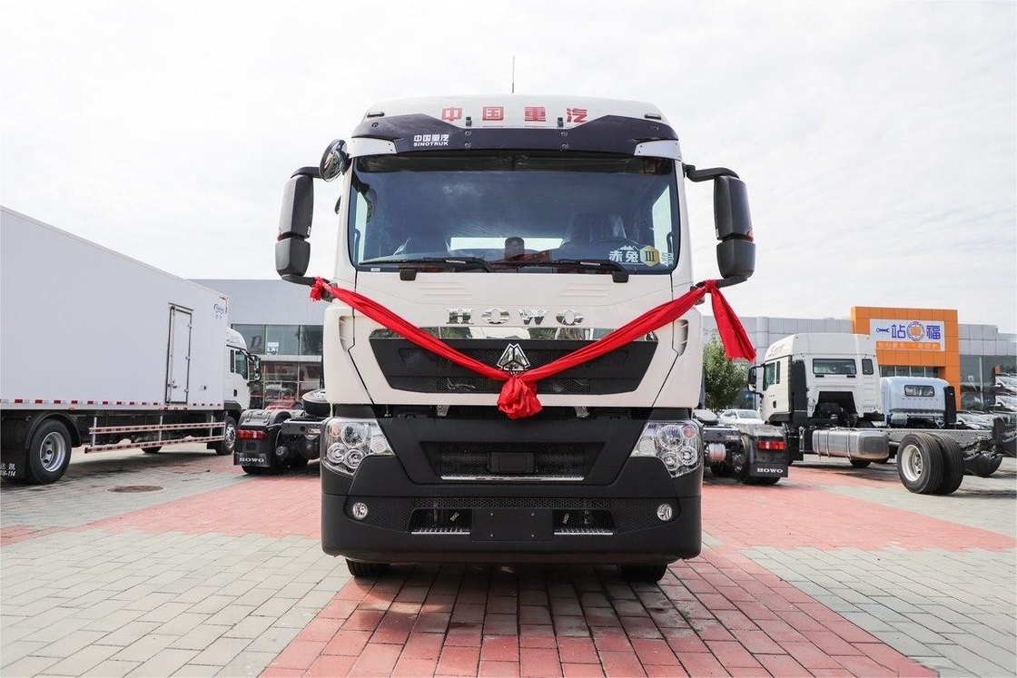 Howo camiones tractor 12Gear 6*4 diez llantas 460 CV 6 cilindros motor diesel de fila única Semi