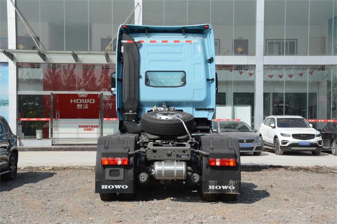 Howo Tractor Truck Nacional VI 6X4 AMT Automático trasero doble eje trasero ocho ruedas 570HP