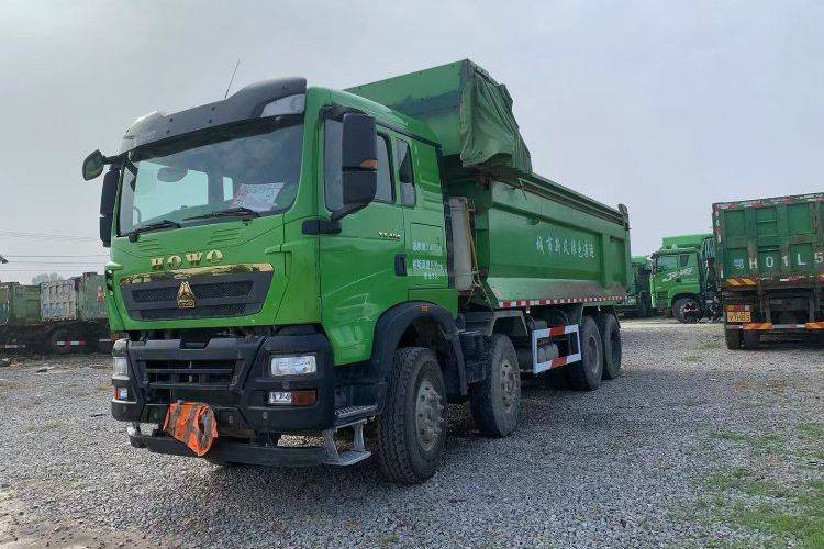 Sino Truck Dump 8×4 Howo TX7 Tipper 2020 Año Weichai 400hp Motor potente 50 toneladas de carga útil