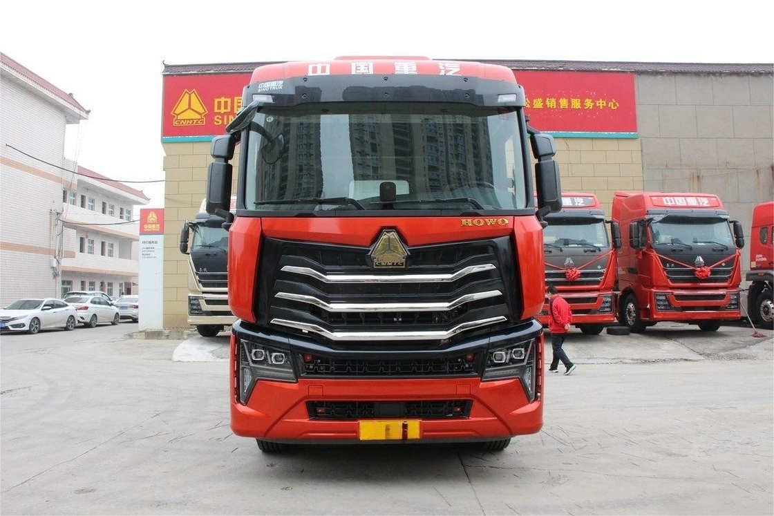 HOWO Max Camión pesado 480HP Techo alto 6X4 Diesel Manual 12 velocidades Nacional VI Tractor