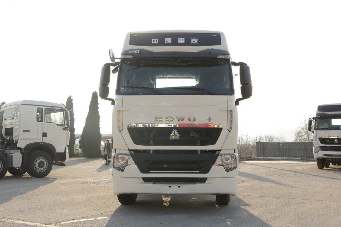HOWO Camión pesado deflector de viento lateral 440HP 6X4 GNL Tractor nacional VI (13T eje trasero)