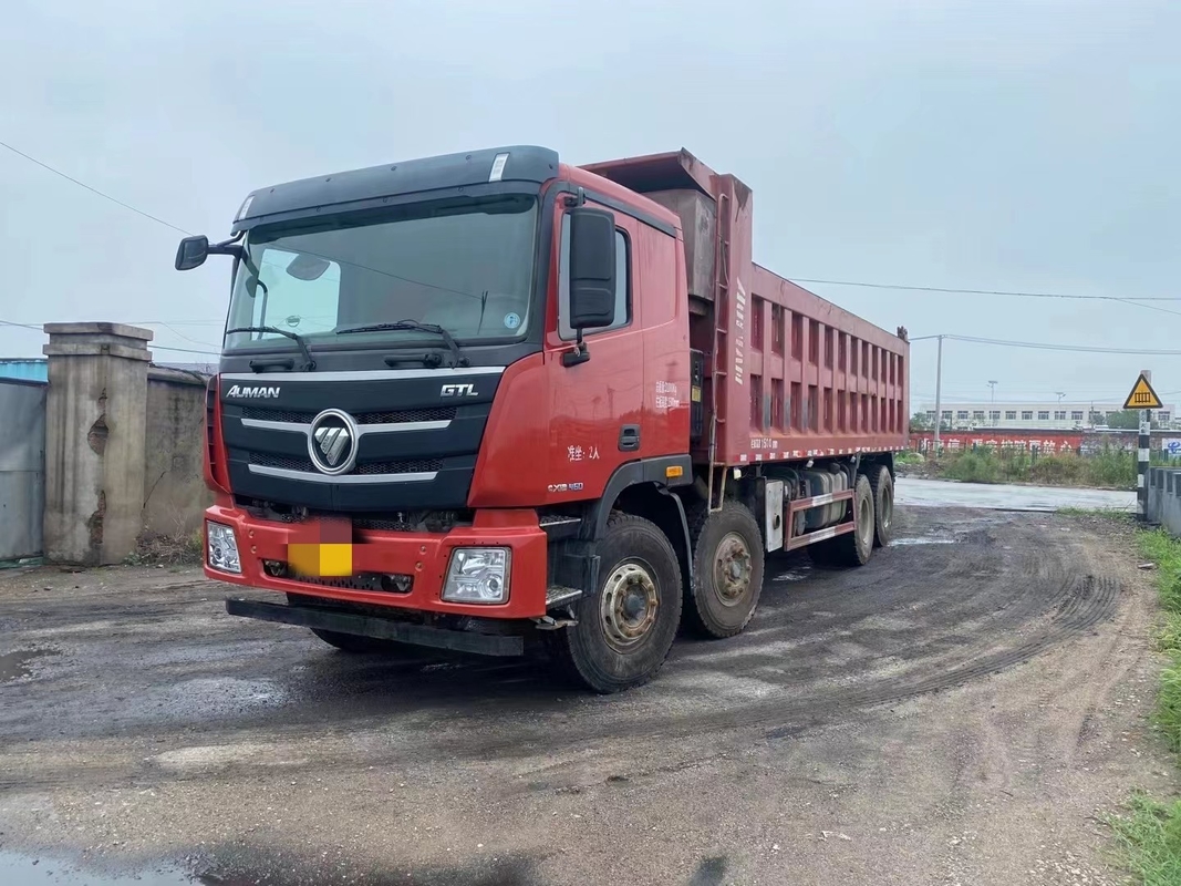 Camiones usados de Tipper UK Cummins Motor 460hp Foton GTL camión de basura 2021 año China camión