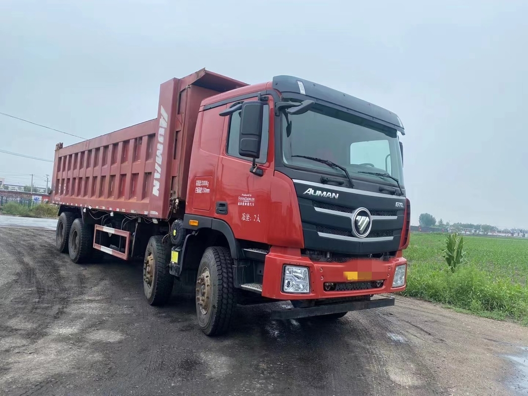 Camiones usados de Tipper UK Cummins Motor 460hp Foton GTL camión de basura 2021 año China camión