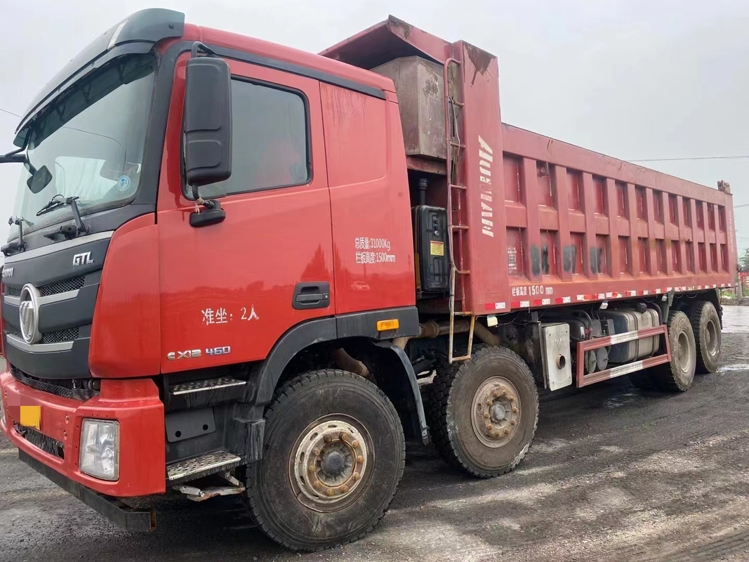Camiones usados de Tipper UK Cummins Motor 460hp Foton GTL camión de basura 2021 año China camión