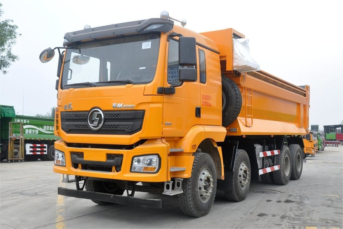 M3000 Modelo 8x4 350HP 16.1T 9.8m Shacman camión pesado plegable de lonas de carga