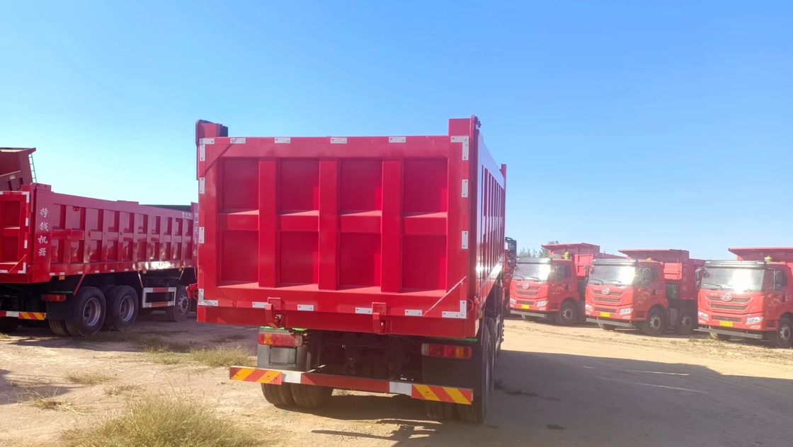 8*4 camiones de tirón usados para la venta 22cbm Capacidad cubo FAW V20 camión de descarga 340hp diesel