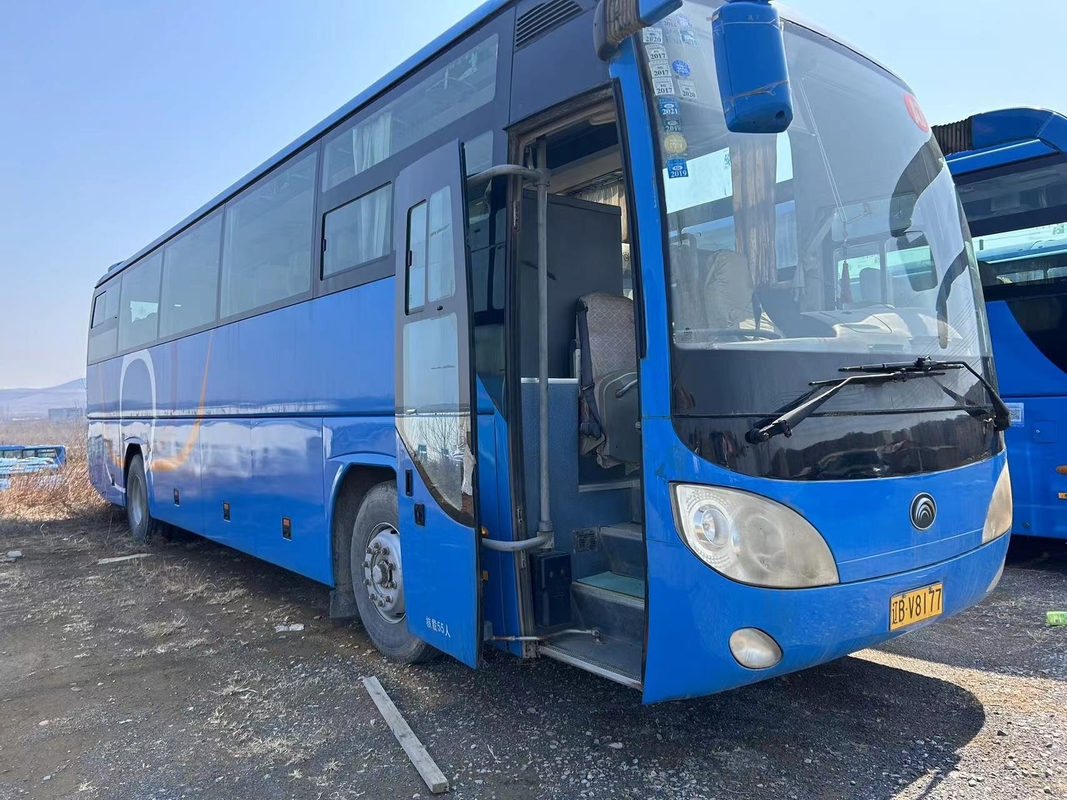 Autobús de segunda mano de Yutong ZK6120 de mano izquierda y derecha 55 asientos