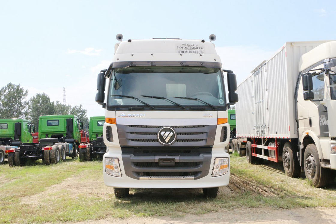 Foton Auman Stake Truck Serie 6 Camión de trabajo pesado Diesel de 8 velocidades 245HP 6X2 9.53m Cuerpo blanco