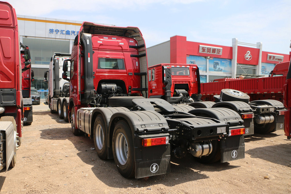 AMT de 12 velocidades de una sola fila de asientos diésel 480hp 6 * 4 Shacman camión tractor modelo H6000