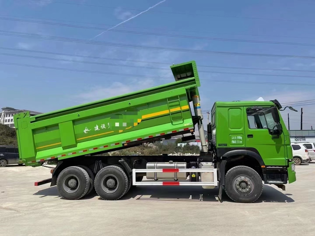 Howo 6*4 camión de descarga 10 llantas camión de remate hombre nuevo motor 440 hp versión mejorada