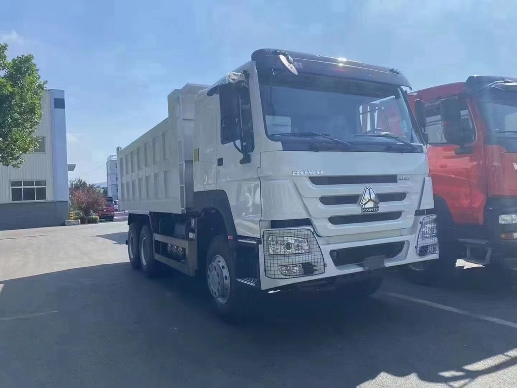 Sinotruk Howo 6x4 Camión Euro 2 Camión descargable con un solo dormitorio 20-40 toneladas Carga útil Primavera de hoja