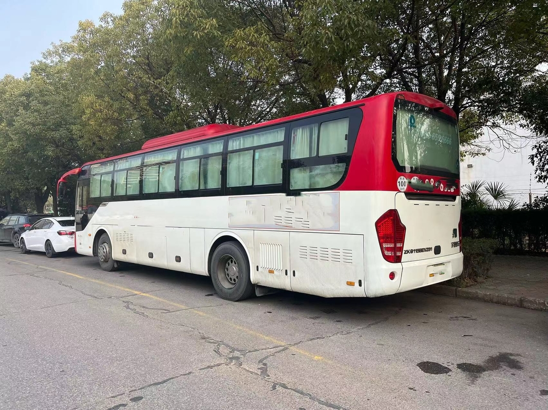 Autobús Usado En Venta Yutong ZK6115 Autobús de autocar eléctrico puro 48 asientos 2017 año ventana corredera