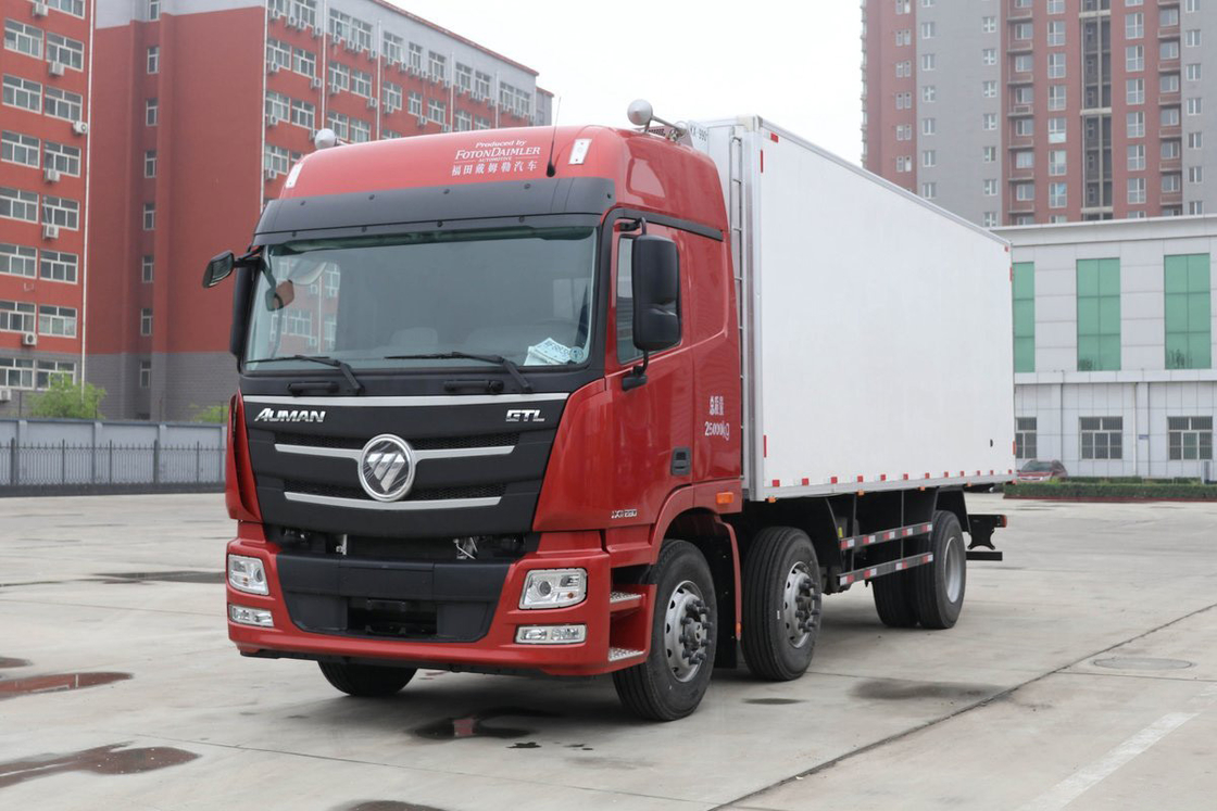 Foton GTL camión pesado con techo alto aire acondicionado asientos de media fila 280 CV 6X2 9.45m Auman BJ5259 camión refrigerado