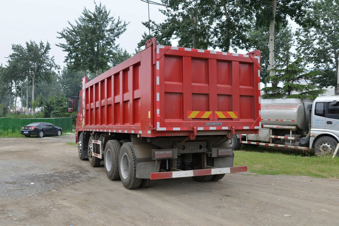 SX3315 camión de descarga de Shaanxi Xuande X6 de 10 velocidades 270 caballos de fuerza 8X4 6,8 metros camión de descarga trasero
