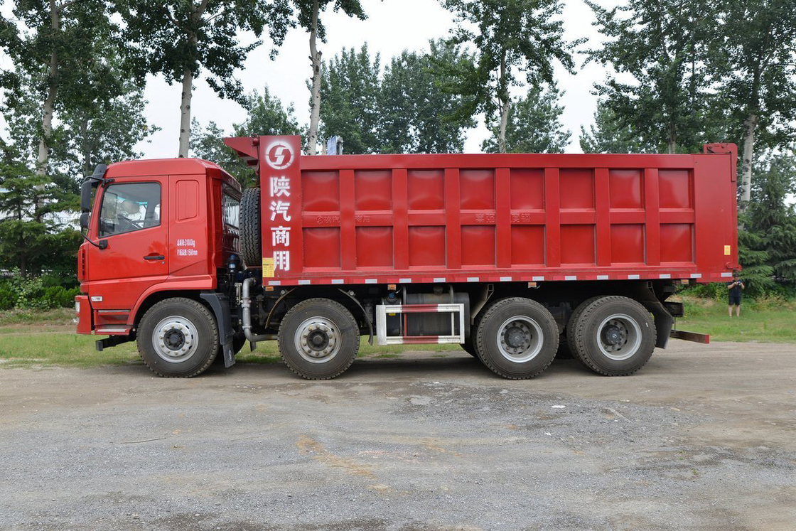 SX3315 camión de descarga de Shaanxi Xuande X6 de 10 velocidades 270 caballos de fuerza 8X4 6,8 metros camión de descarga trasero