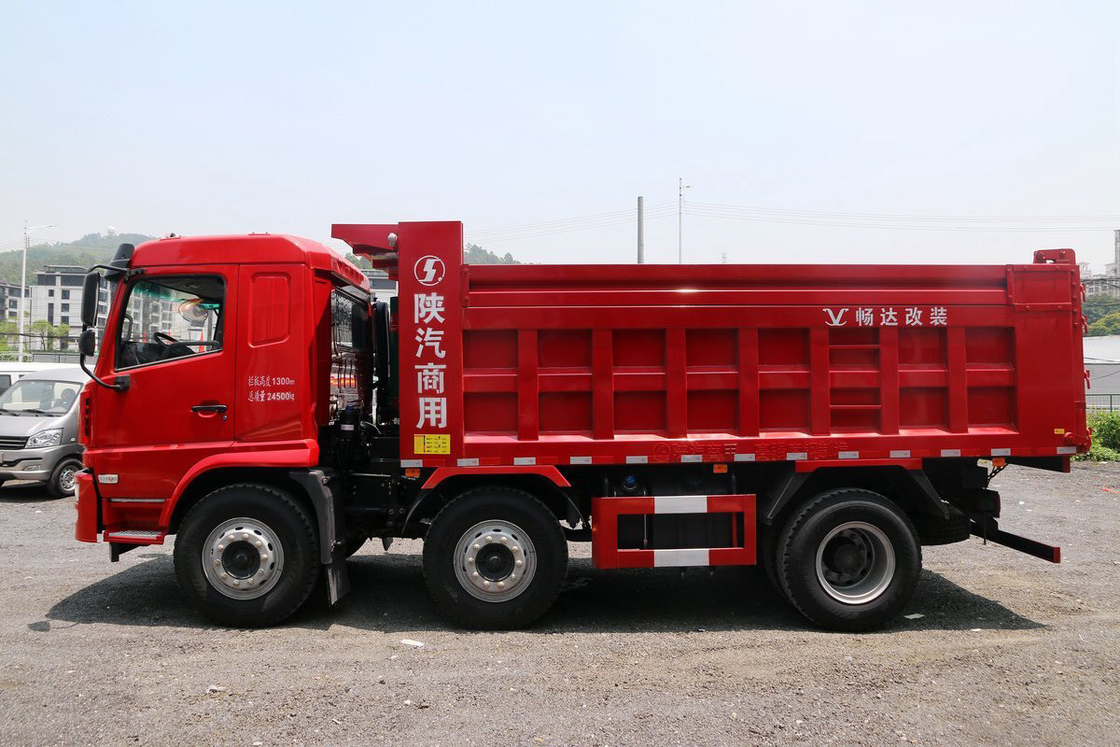 SX3255 camión de descarga de Shaanxi XuanDe X6 versión compuesta 220HP 6X2 4.9m camión de descarga (3.2T eje delantero)