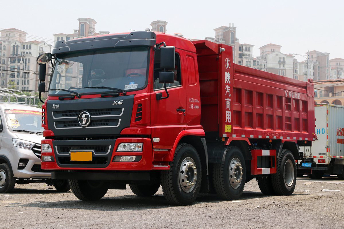 SX3255 camión de descarga de Shaanxi XuanDe X6 versión compuesta 220HP 6X2 4.9m camión de descarga (3.2T eje delantero)