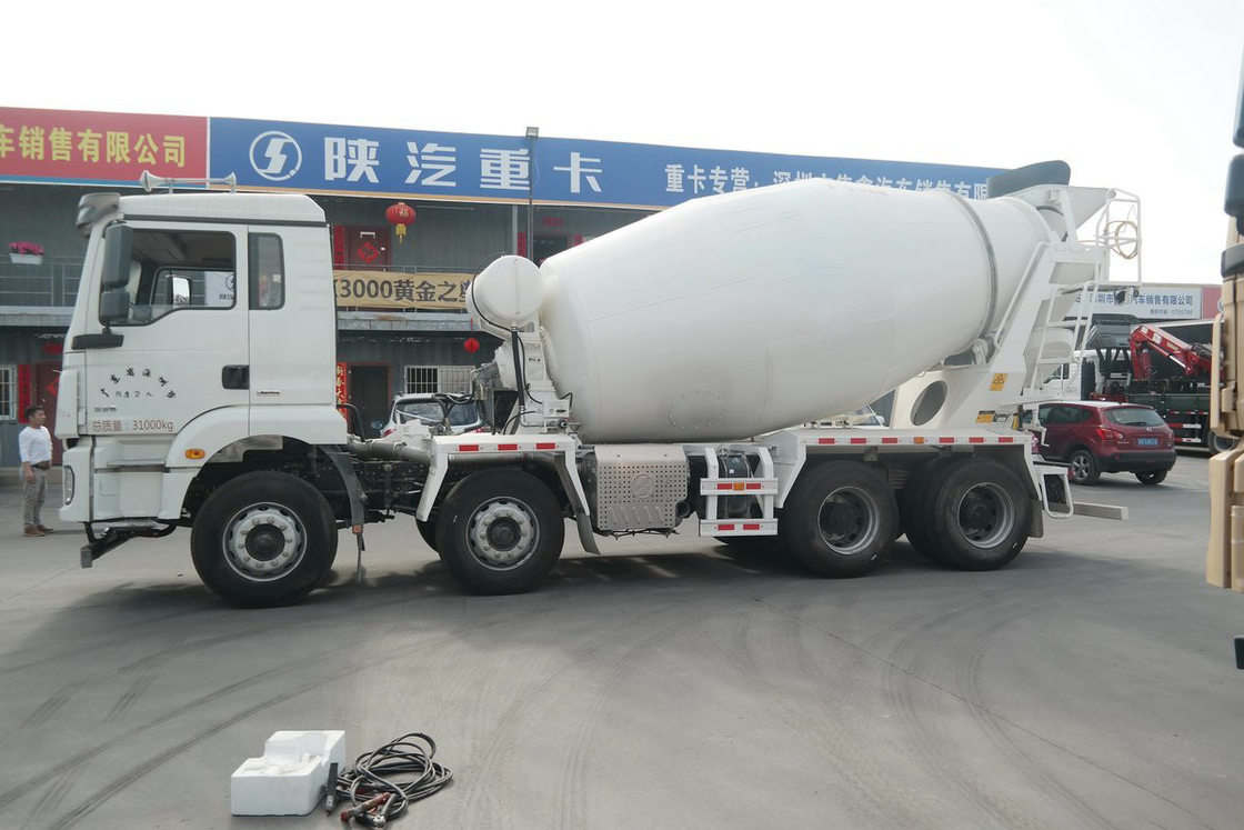 Shaanxi Automóvil camión pesado Delong Nuevo M3000 336HP 8X4 7.49m3 camión mezclador de hormigón