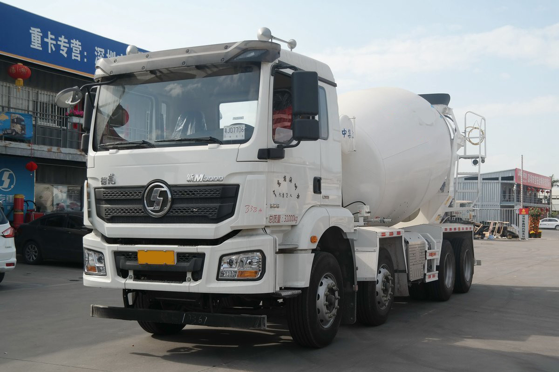 Shaanxi Automóvil camión pesado Delong Nuevo M3000 336HP 8X4 7.49m3 camión mezclador de hormigón