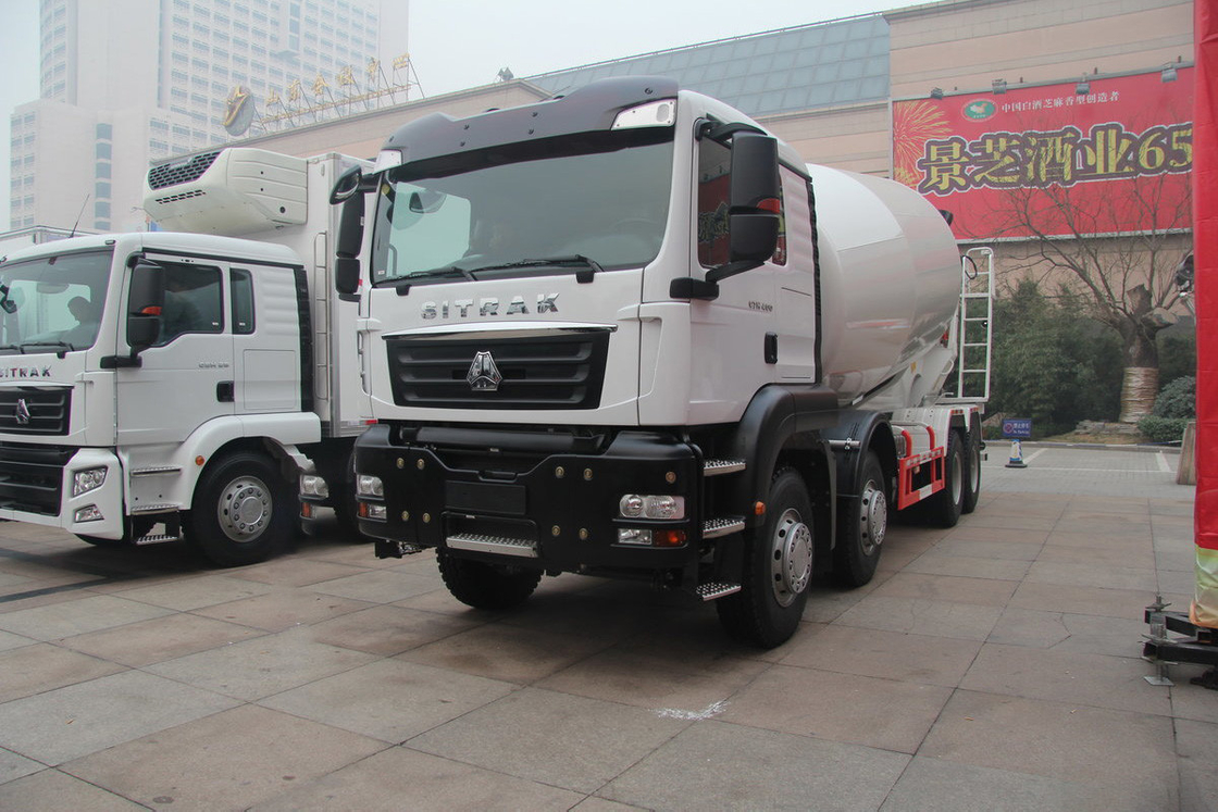 Sinotruk SITRAK C7H camión pesado diesel de 16 velocidades 400 CV 8X4 6.5m3 camión mezclador de hormigón