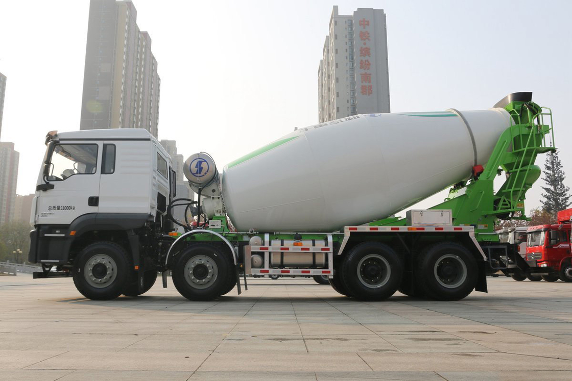 Delong Automóvil camión pesado Delong M3000s 350HP 8X4 7.89m3 Shaanxi camión mezclador de hormigón