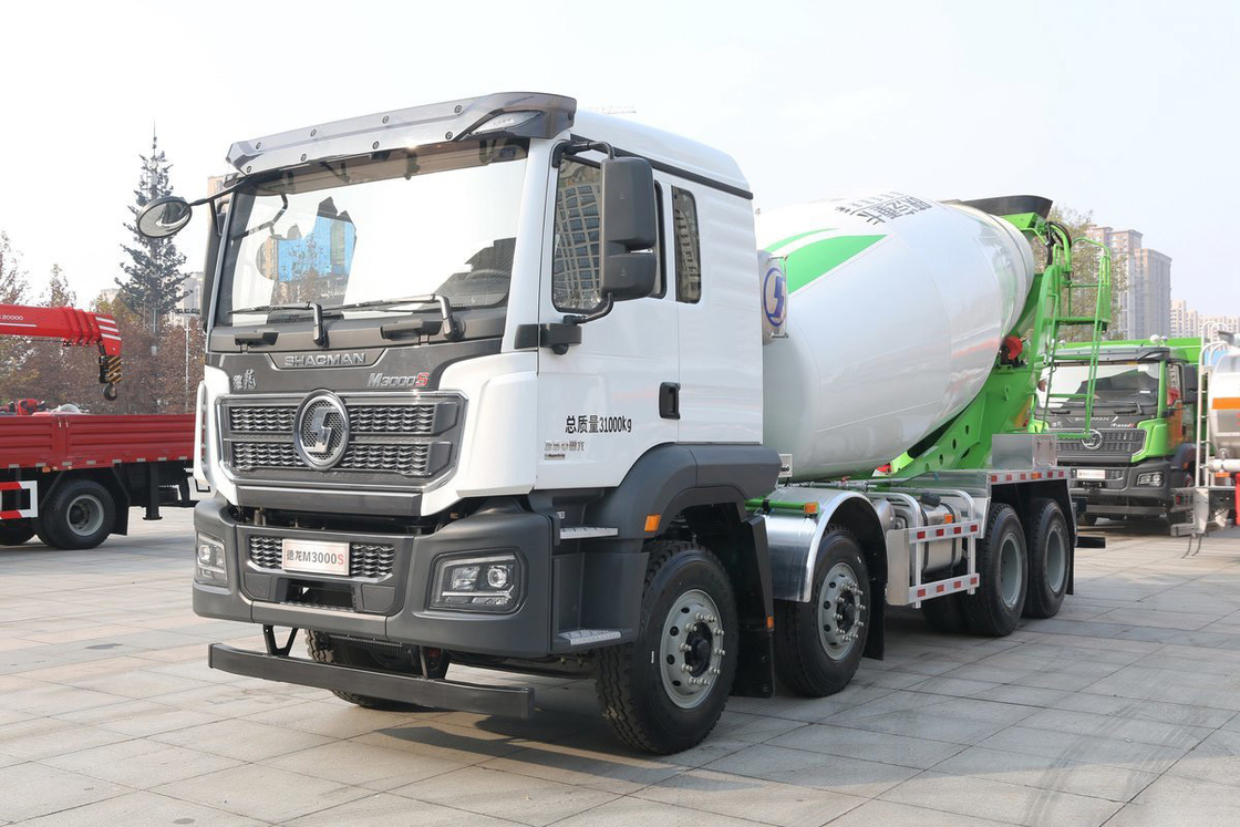 Delong Automóvil camión pesado Delong M3000s 350HP 8X4 7.89m3 Shaanxi camión mezclador de hormigón