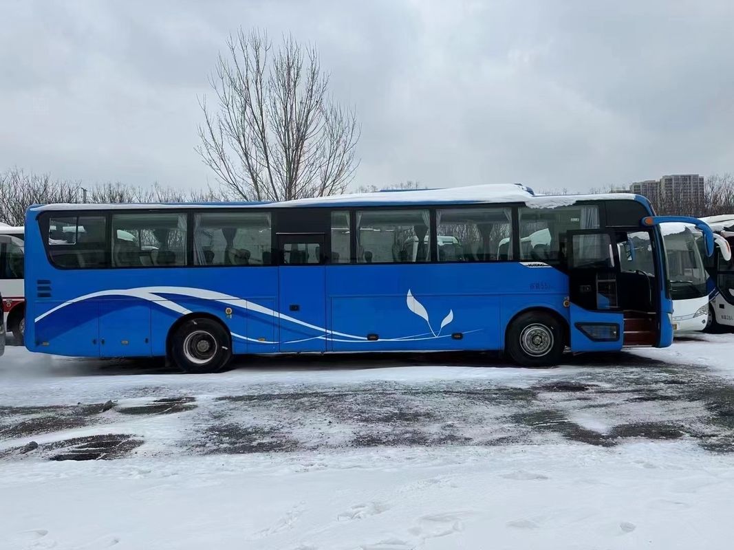 Precio del segundo autobús de Yutong 2016 Año original 55 asientos Euro 4 de emisión A/C Motor Weichai Diesel