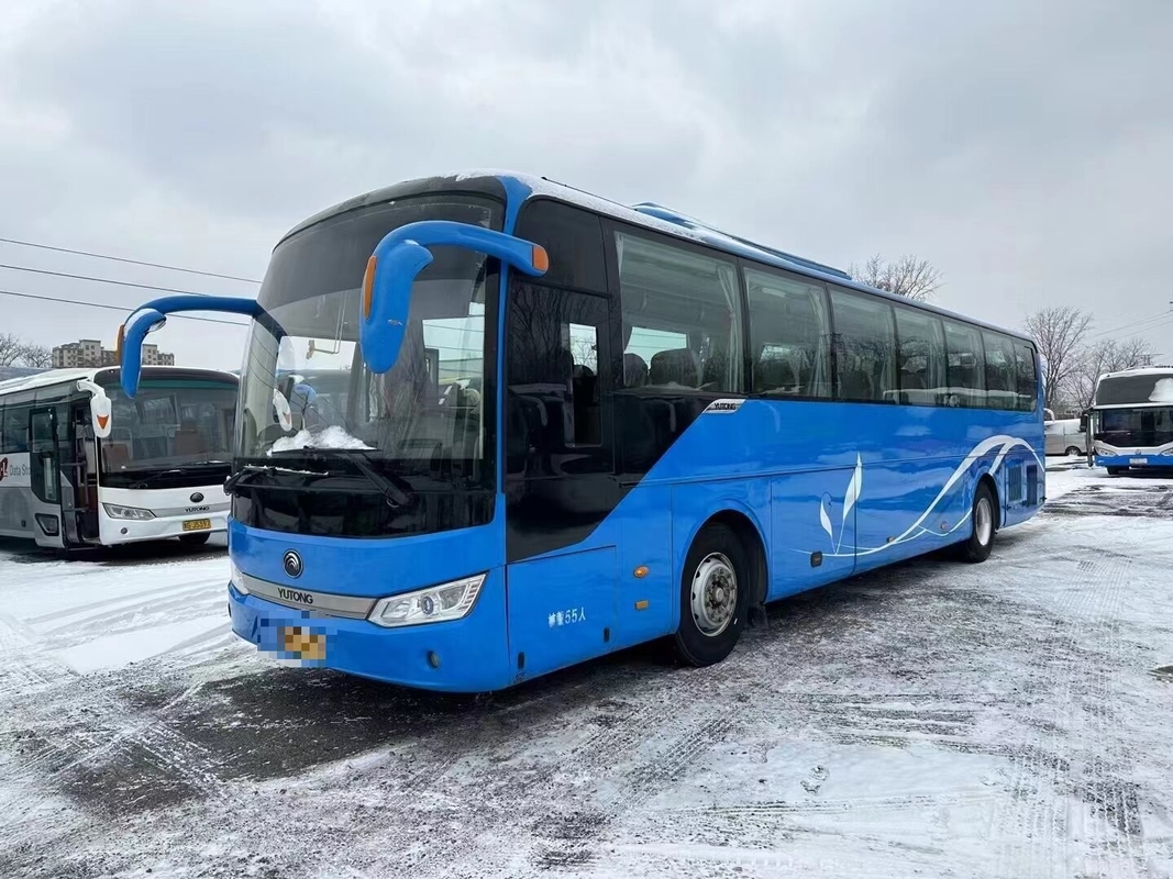 Precio del segundo autobús de Yutong 2016 Año original 55 asientos Euro 4 de emisión A/C Motor Weichai Diesel