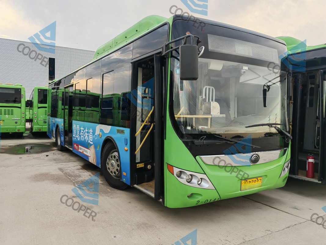 Autobús urbano usado de GNC Yutong eléctrico y híbrido de GNC 23 asientos 77 pasajeros Nigeria África Occidental