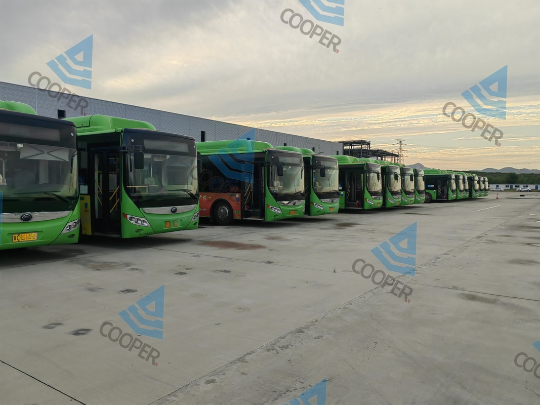 Autobús urbano usado de GNC Yutong eléctrico y híbrido de GNC 23 asientos 77 pasajeros Nigeria África Occidental