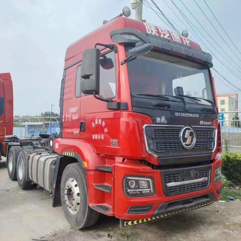 Tractores usados Camión chino Shacman M3000s 460hp Fuertemente Weichai 6*4 Remolcando 50 toneladas Pesado