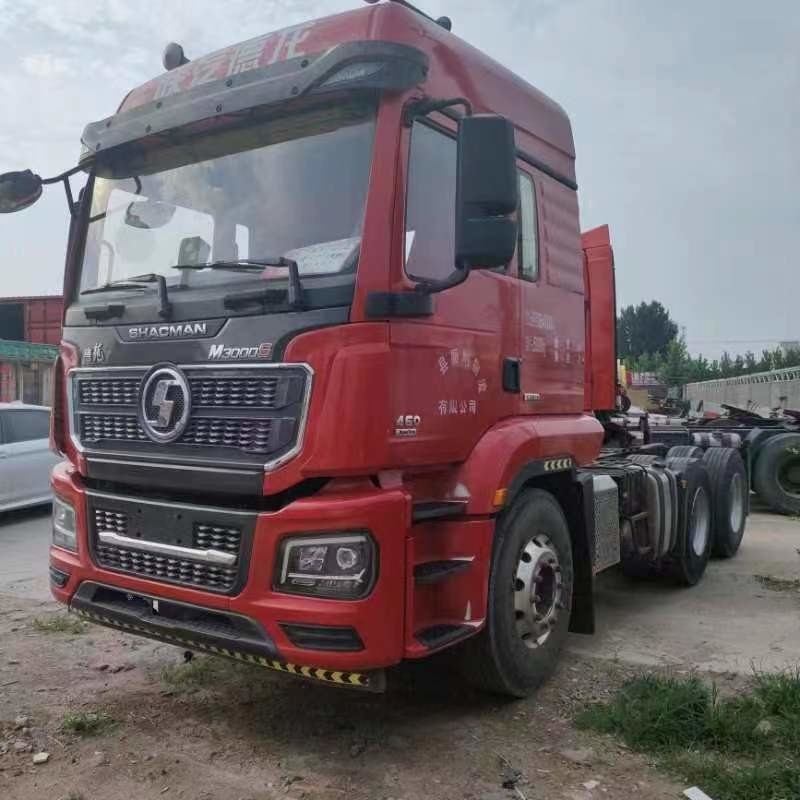 Tractores usados Camión chino Shacman M3000s 460hp Fuertemente Weichai 6*4 Remolcando 50 toneladas Pesado