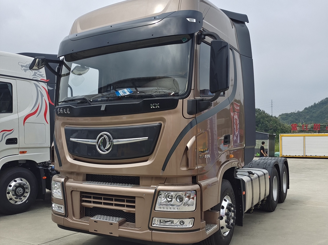 Remolque Camión Tractor Camión Dongfeng Tianlong KX 520hp Motor Cummins Alta versión estándar 6 * 4