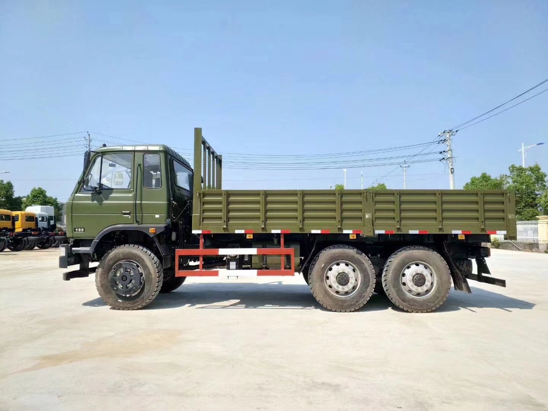 Camión de carga Dongfeng 20 toneladas peso de carga Euro 3 emisiones Dirección de mano izquierda 6*4 modo de conducción