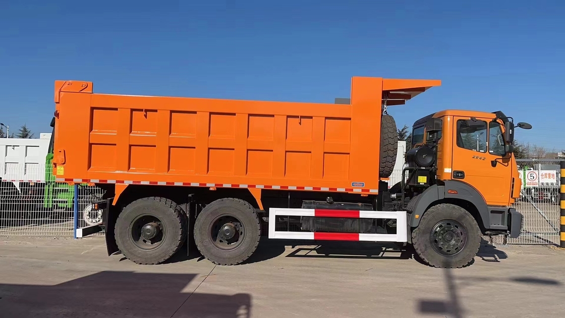 6*4 camión de basura tirador nuevo Beiben NG80 20-40 toneladas Weichai 420hp Euro 3 Emisión