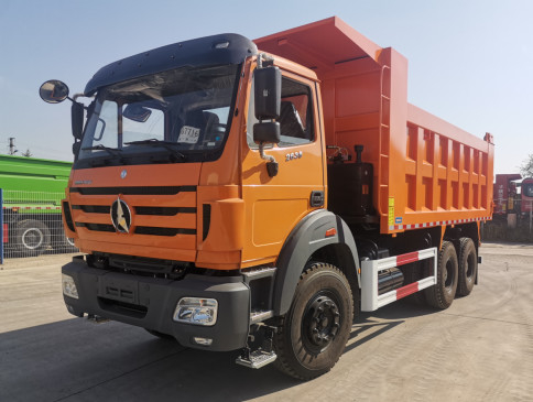 6*4 camión de basura tirador nuevo Beiben NG80 20-40 toneladas Weichai 420hp Euro 3 Emisión