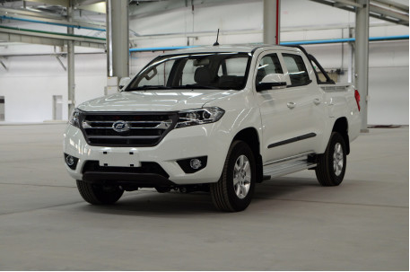 Coche de doble cabina 4x4 Foday Pickup 3100 mm Base de ruedas Nuevo para la venta RHD Diesel