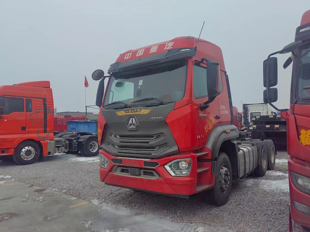 Unidades de camiones usados Sinotuck Hohan 6*4 modo de conducción 10 ruedas 460hp motor diesel LHD