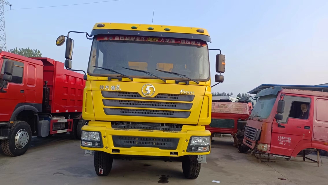 Camión de basura usado China F3000 Camión de tirador rentable Shacman 12 llantas 8 * 4 LHD Weichai 380 hp