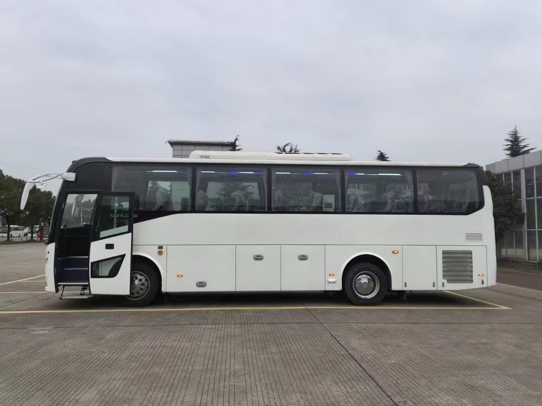 Autobús usado 36 asientos Sunlong Autobús SLK6102 CNG Motor Yuchai Dirección a mano derecha Uso en África