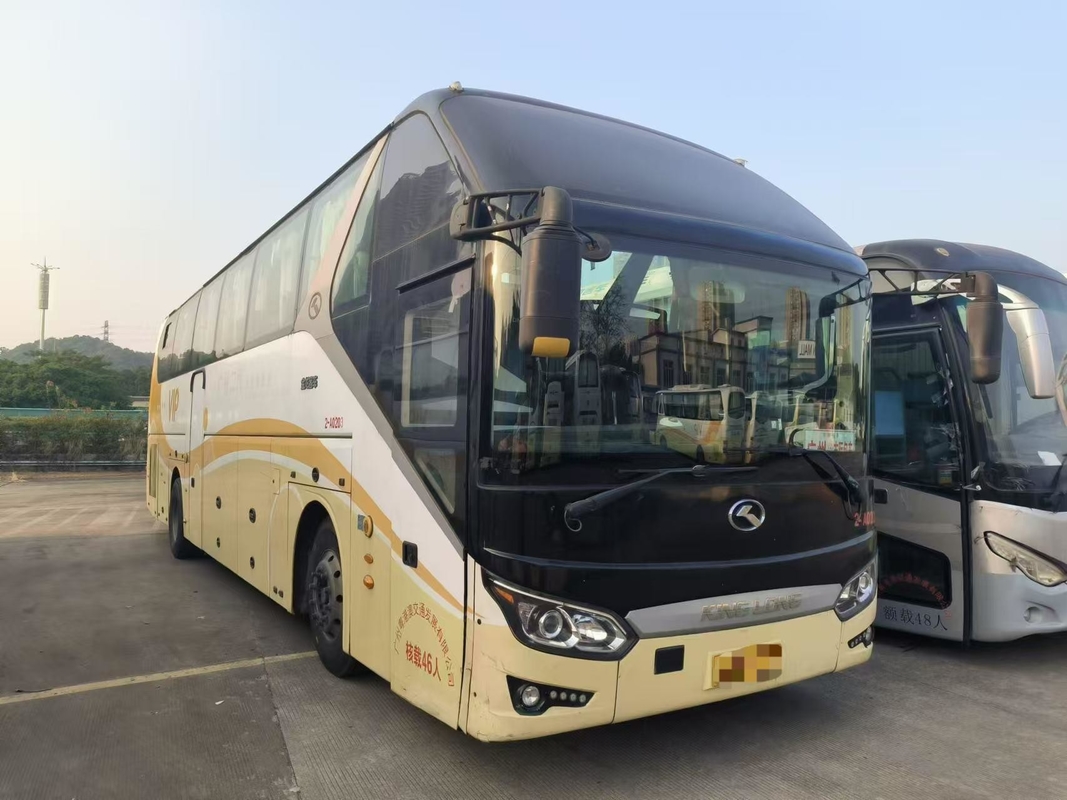 Autobuses usados para la venta 46 asientos VIP transporte de pasajeros de larga distancia 2 puertas diesel 330hp