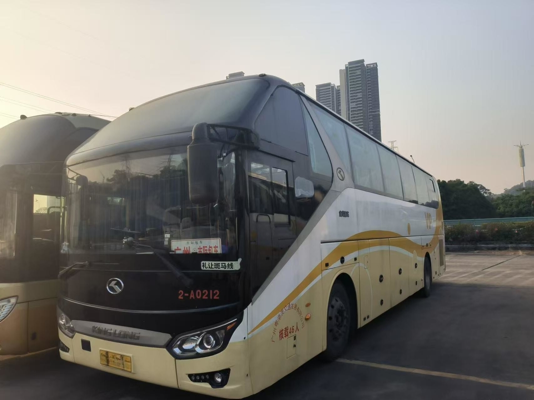 Autobuses usados para la venta 46 asientos VIP transporte de pasajeros de larga distancia 2 puertas diesel 330hp