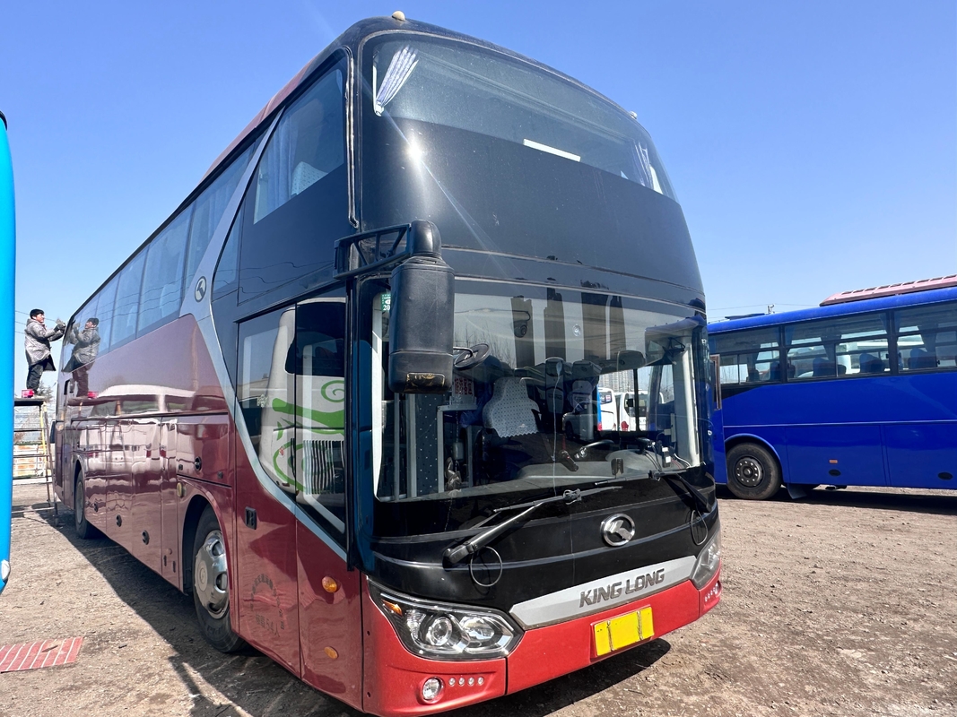 Autobuses en venta Autobús Kinglong Usado 54 asientos XMQ6125 Weichai 375hp Autobús con aire acondicionado
