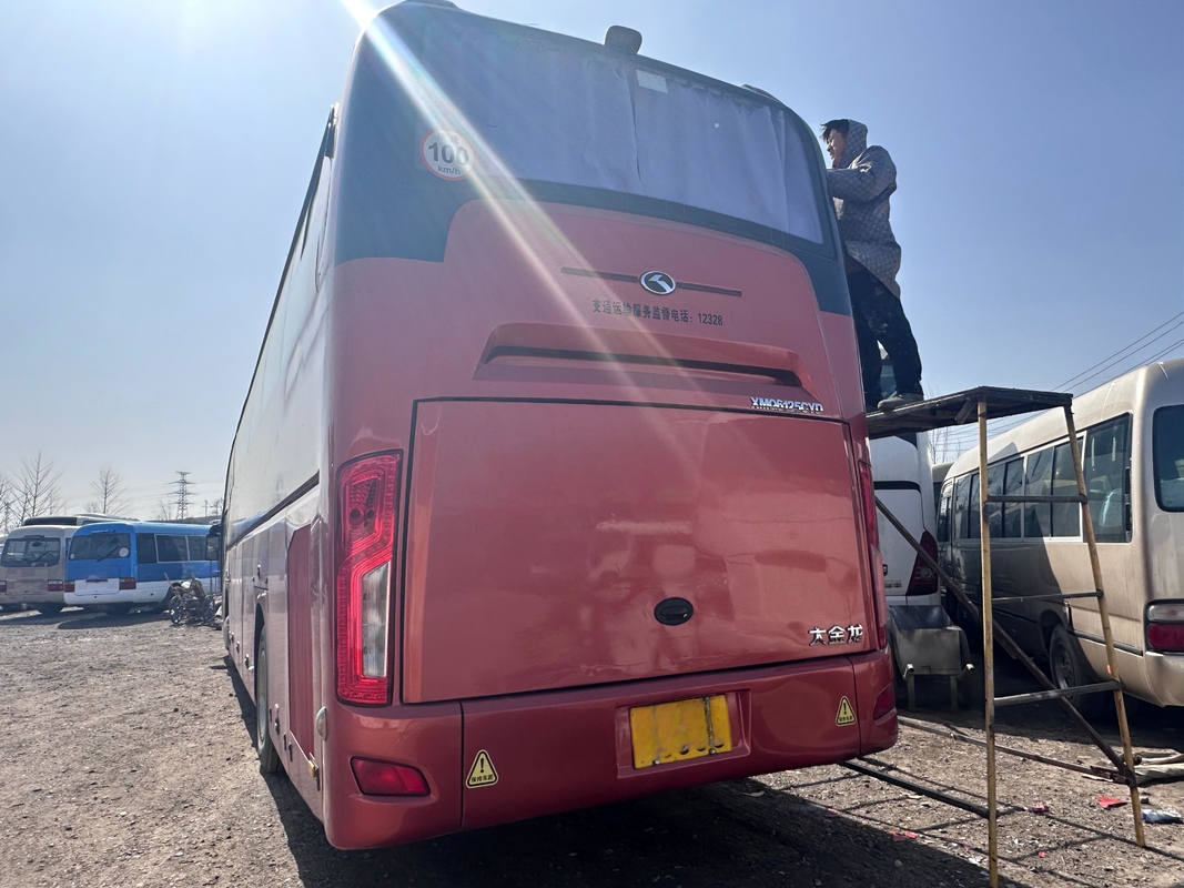 Autobuses en venta Autobús Kinglong Usado 54 asientos XMQ6125 Weichai 375hp Autobús con aire acondicionado