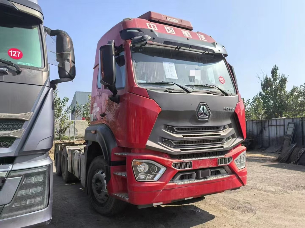 Camiones de tractor usados Cabeza 10 neumático Sinotruk Hohan N7G 2021 año remolque camión hombre motor 480hp