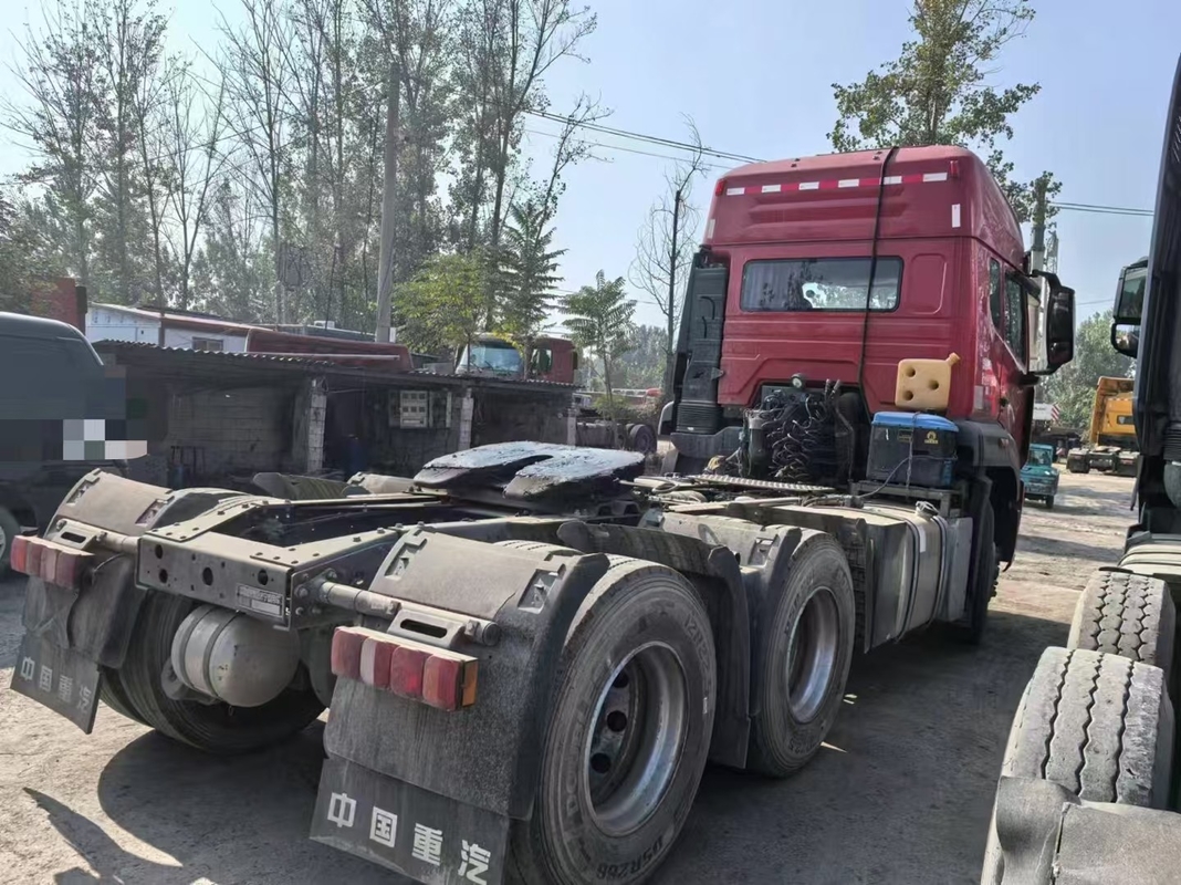 Camiones de tractor usados Cabeza 10 neumático Sinotruk Hohan N7G 2021 año remolque camión hombre motor 480hp
