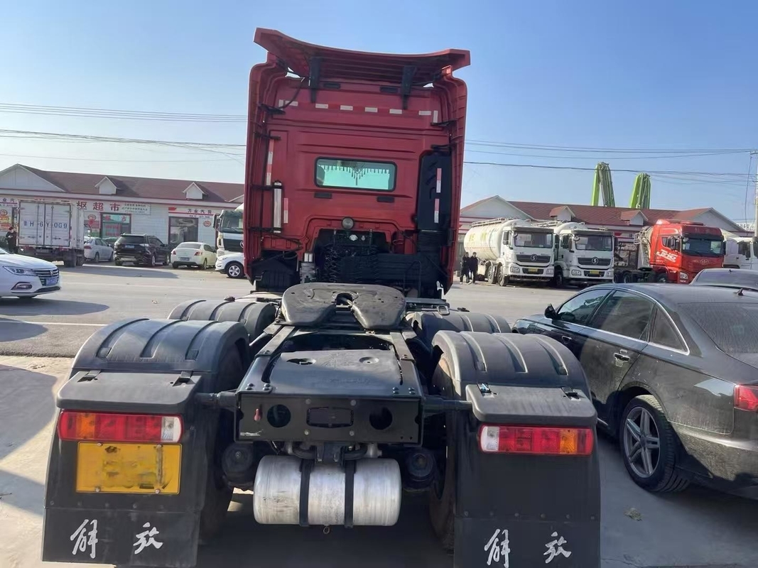 Camiones de cabeza usados con ABS Jiefang cabeza de tractor JH6 2021 año 6*4 modo de conducción AT Weichai550hp