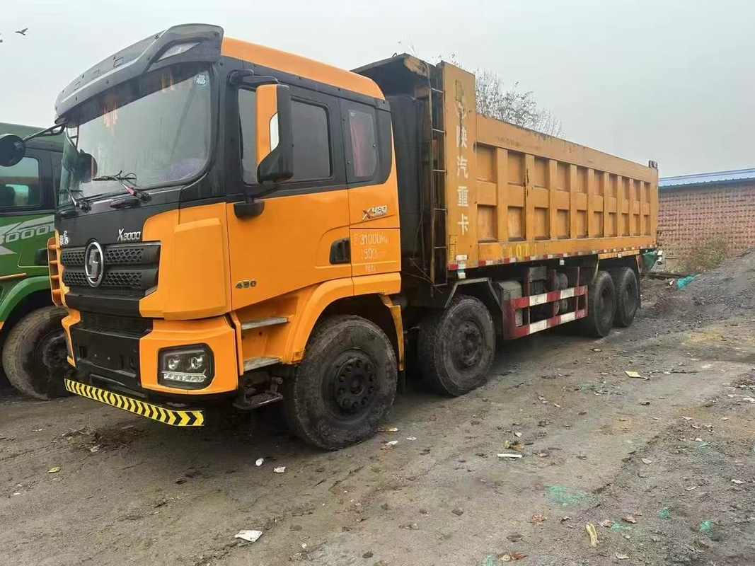 8x4 6x4 50 toneladas Usados camiones de descarga Shacman para la venta X3000 Weichai 430hp Transporte de arena y roca