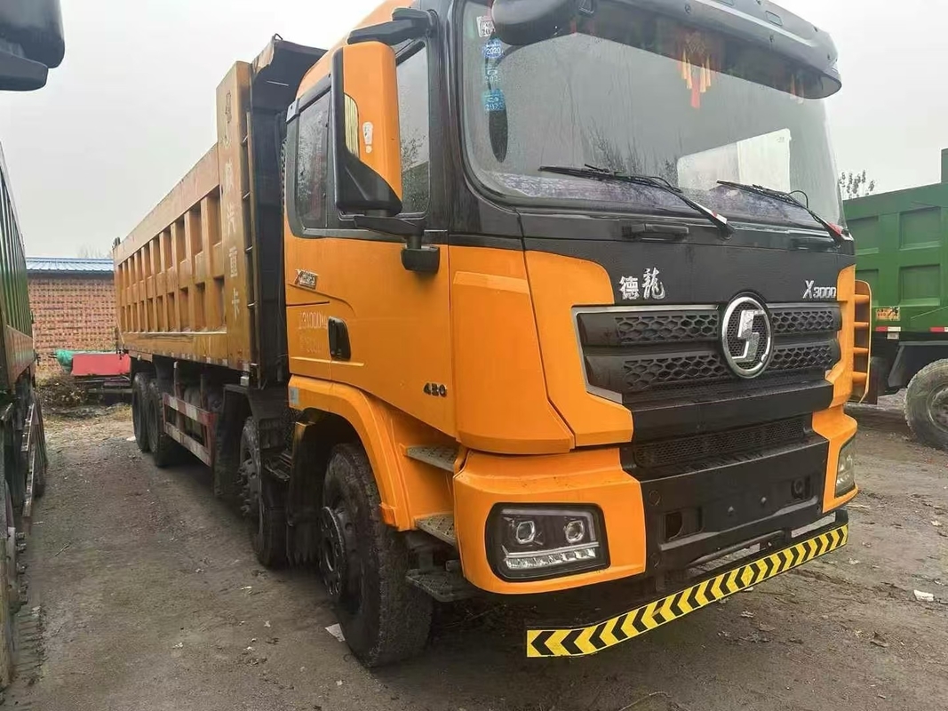 8x4 6x4 50 toneladas Usados camiones de descarga Shacman para la venta X3000 Weichai 430hp Transporte de arena y roca