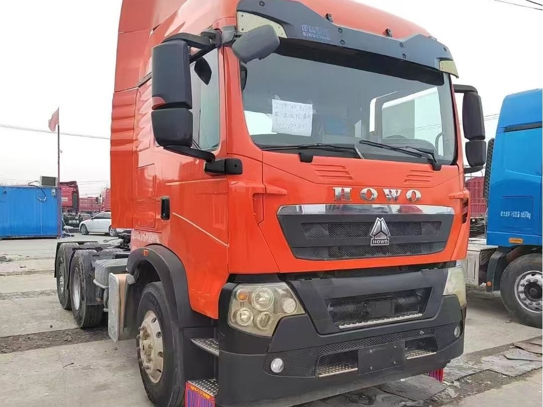 Sino Truck Howo MAN Motor 460hp 2021 Año 6×4 Modo de conducción HowoTX Cabeza de tractor Techo alto con dormitorio